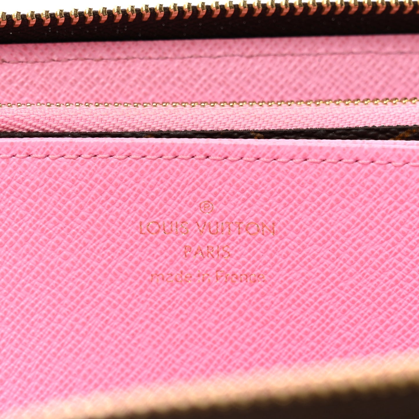 Monogram 2022 Christmas Animation Paris Zippy Wallet Pink