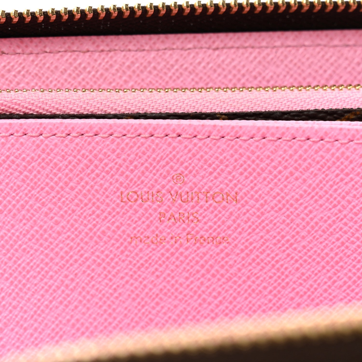 Louis Vuitton Monogram 2022 Christmas Animation Paris Zippy Wallet Pink 6 of 7