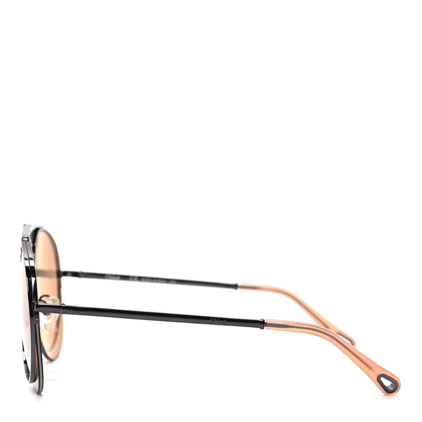 Metal Mirrored Romie Aviator Sunglasses CE144S Silver Copper