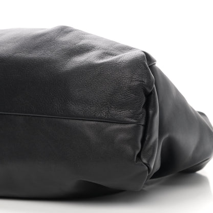 Bottega Veneta Smooth Butter Calfskin Small The Shoulder Pouch Black 10 of 10
