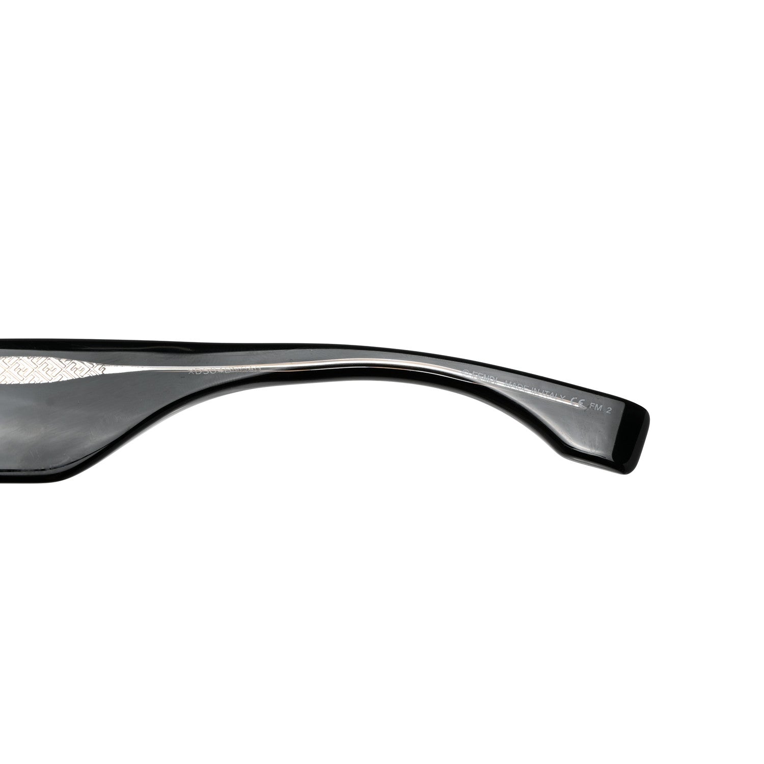 Fendi Acetate Fendi Roma Sunglasses FF 0457/G/S Black Blue 6 of 7
