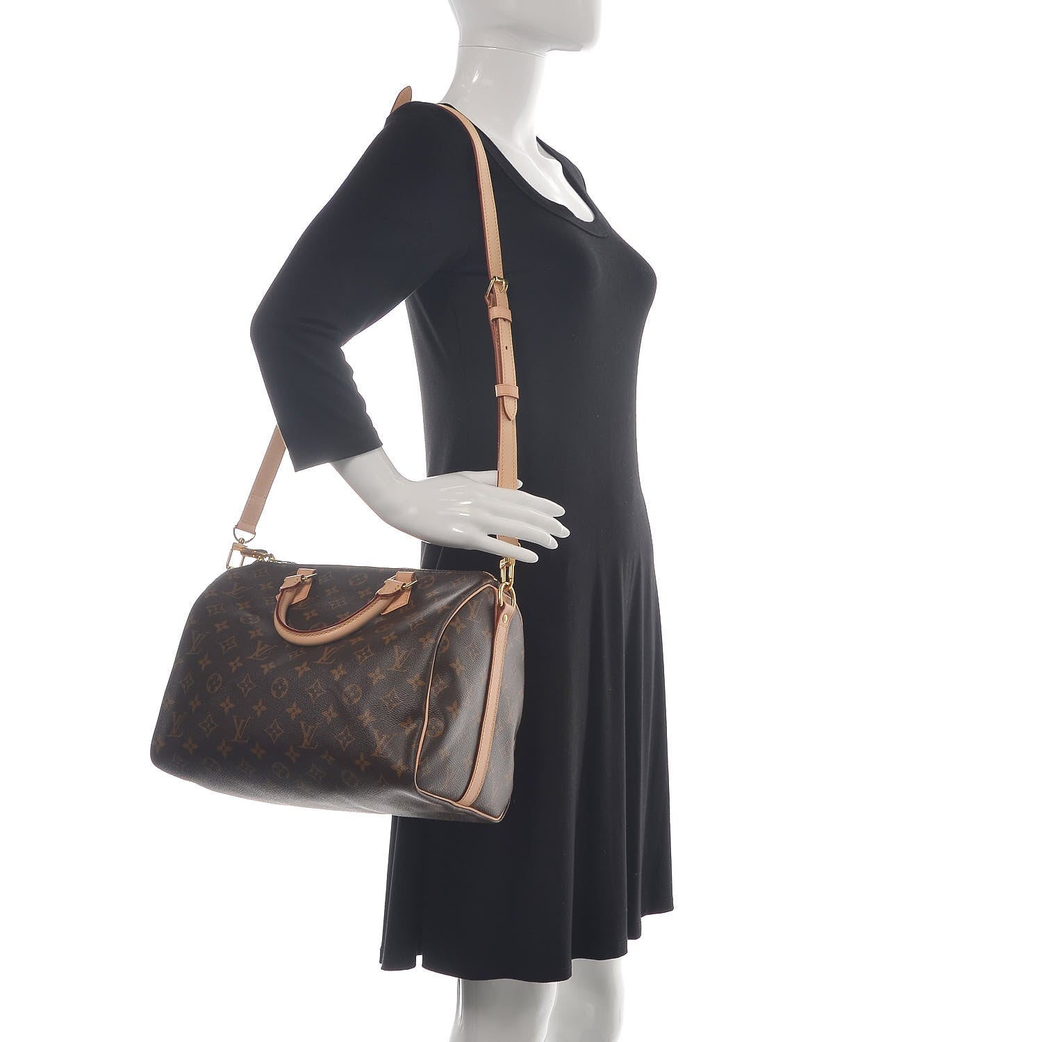 Louis Vuitton Monogram Speedy Bandouliere 30 2 of 13