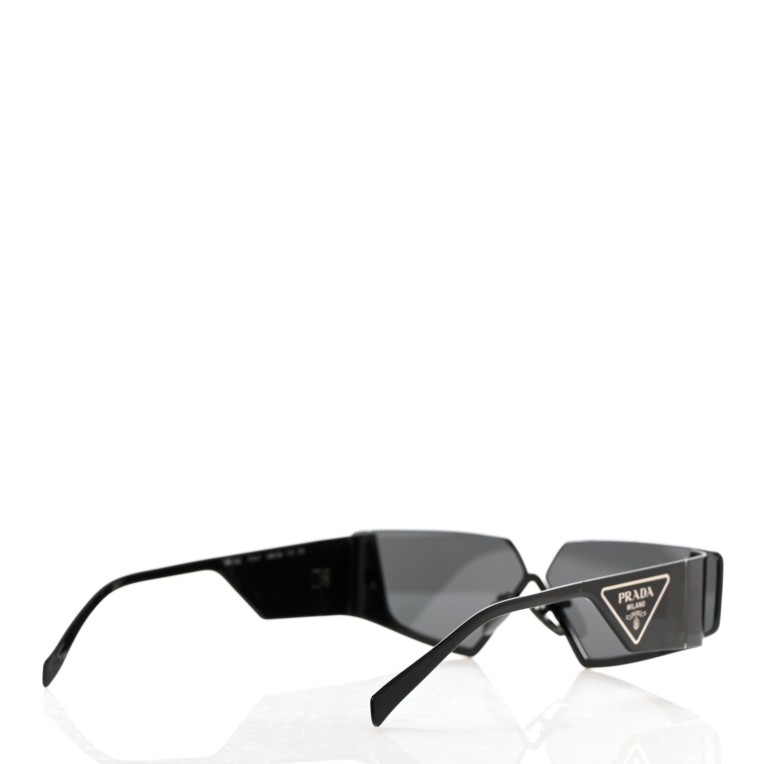 Prada Acetate Symbole Sunglasses SPR 58Z Black 4 of 7