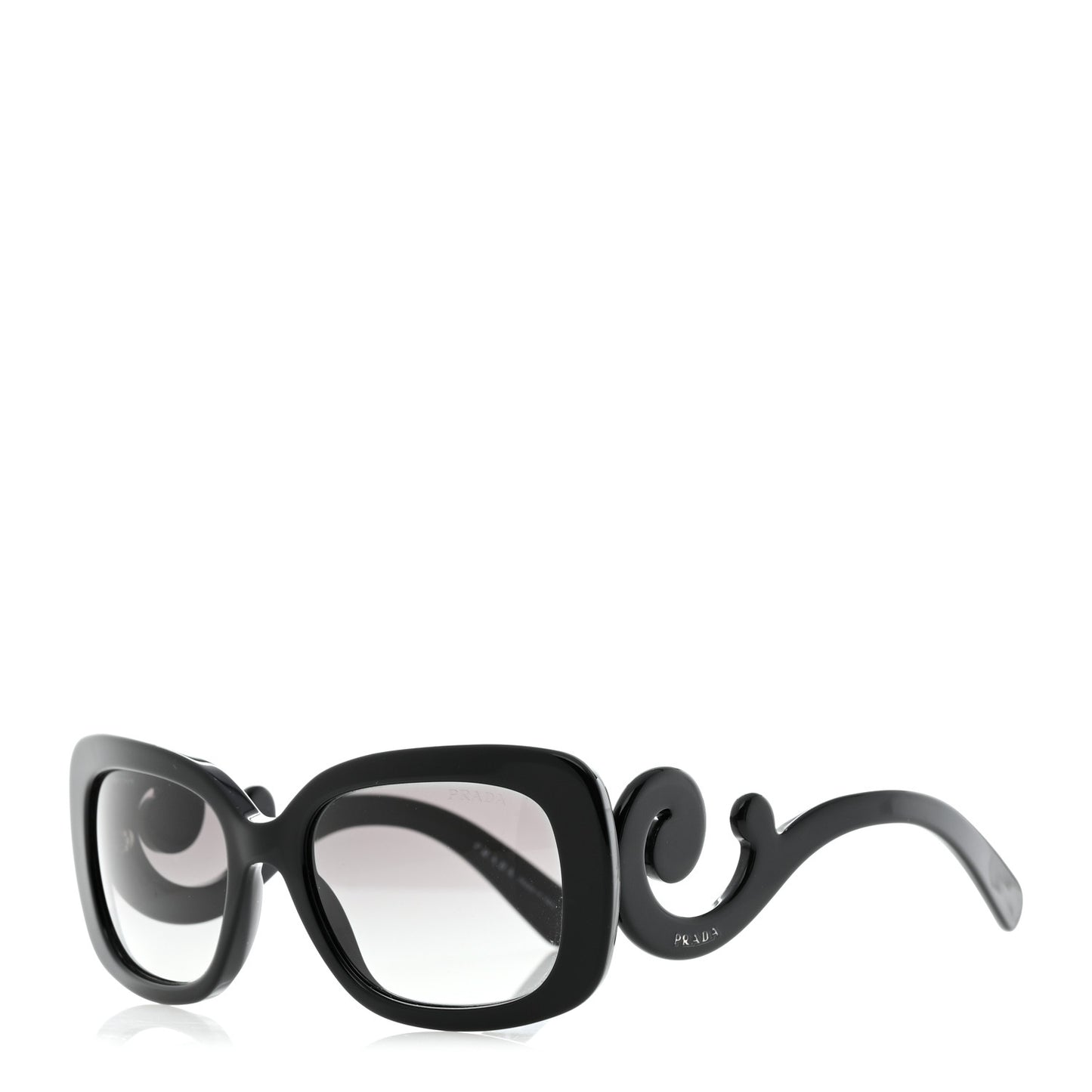 Acetate Baroque Sunglasses SPR 27O Black