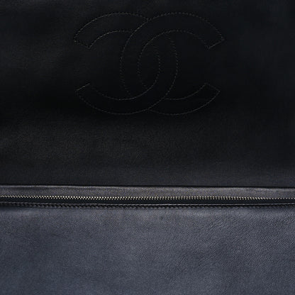 Chanel Shearling Lambskin Chanel 100% Clutch Black 5 of 8