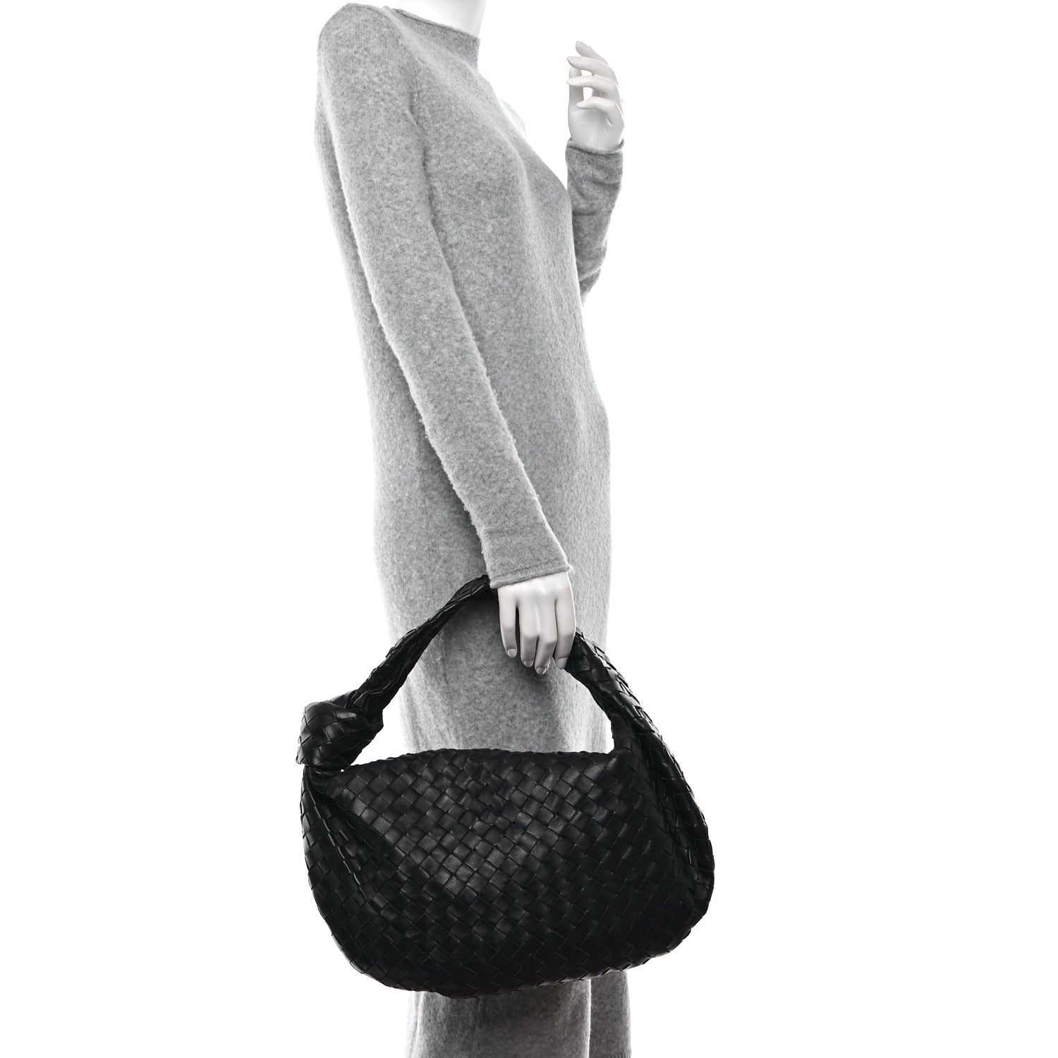 Bottega Veneta Nappa Intrecciato Medium Jodie Black 2 of 11