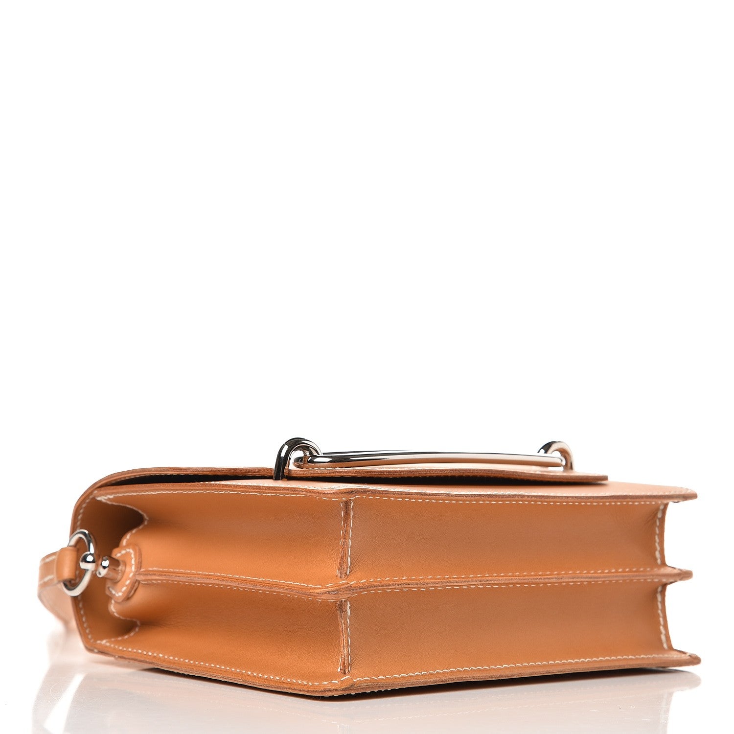 Hermes Veau Butler Mini Sac Roulis Natural Sable 4 of 8