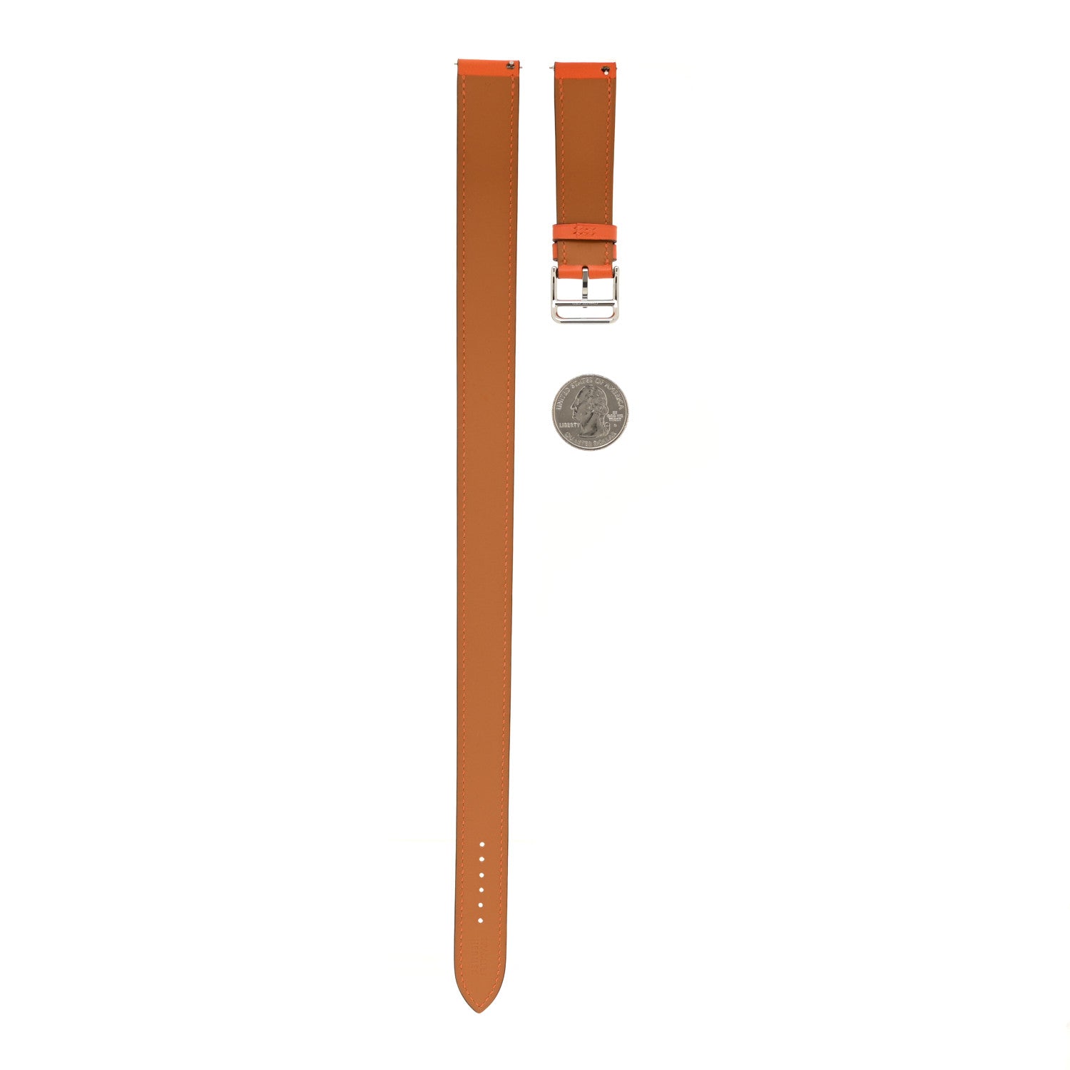 Hermes Swift 29mm Cape Cod Watch Strap Orange 2 of 7