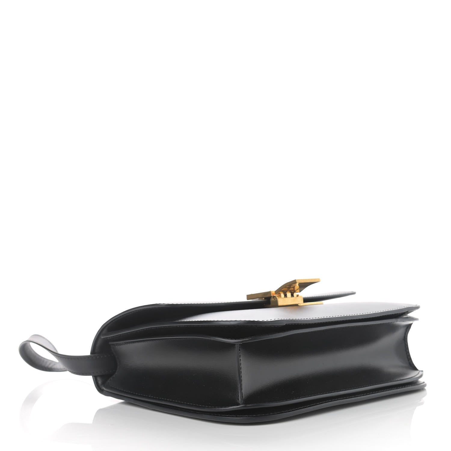 Celine Box Calfskin Medium Classic Box Flap Bag Black 4 of 13