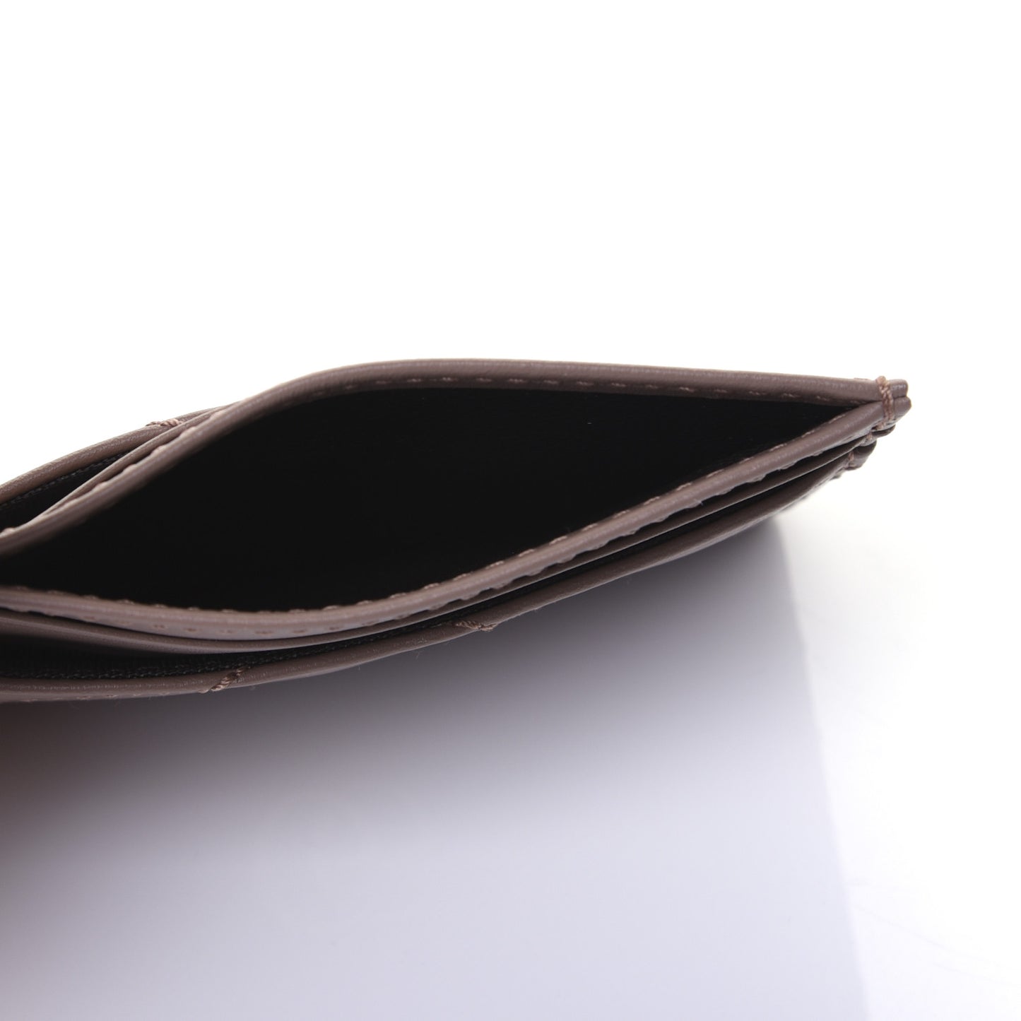 Calfskin Matelasse GG Marmont Card Holder Porcelain Rose