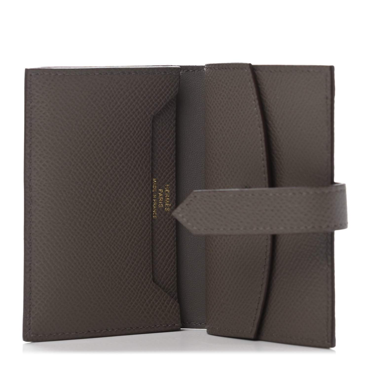 Hermes Epsom Mini Bearn Wallet Etain 4 of 4