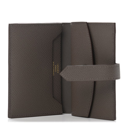 Hermes Epsom Mini Bearn Wallet Etain 4 of 4