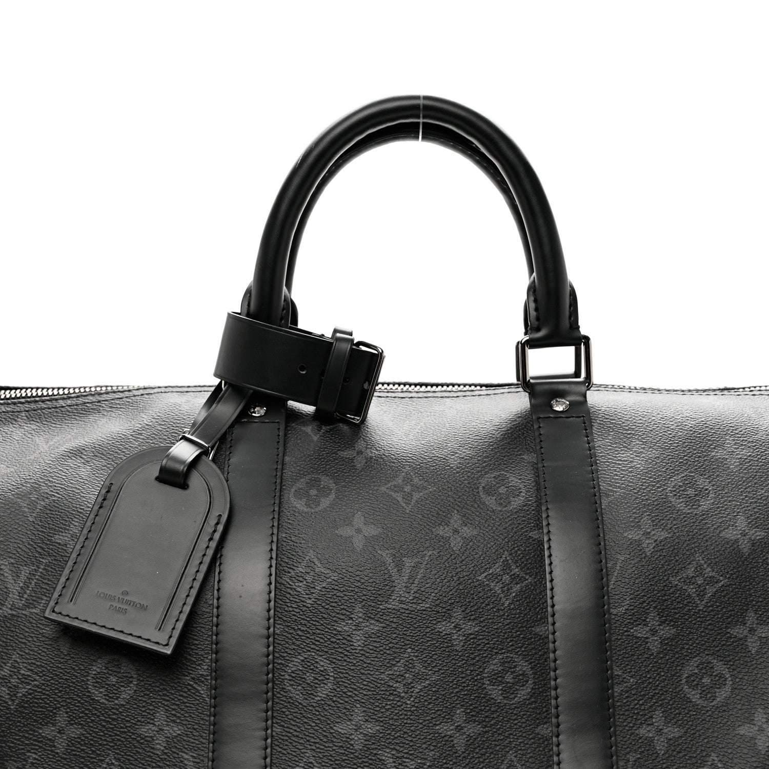 Louis Vuitton Monogram Eclipse Keepall Bandouliere 55 9 of 10