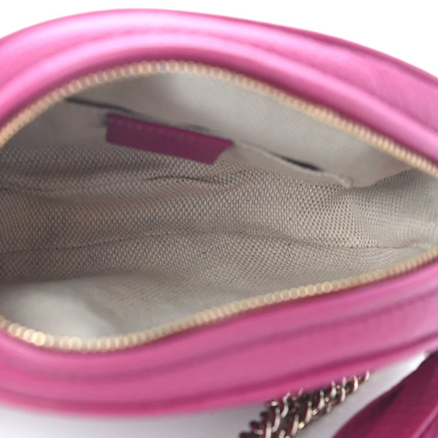 Gucci Cellarius Calfskin Mini Soho Chain Bag Peonia Flower 5 of 7