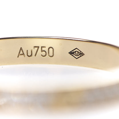 Cartier 18K Yellow Gold Diamond 2.6mm LOVE Paved Band Ring 52 6 6 of 7