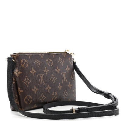 Louis Vuitton Monogram Pallas Crossbody Black 4 of 10