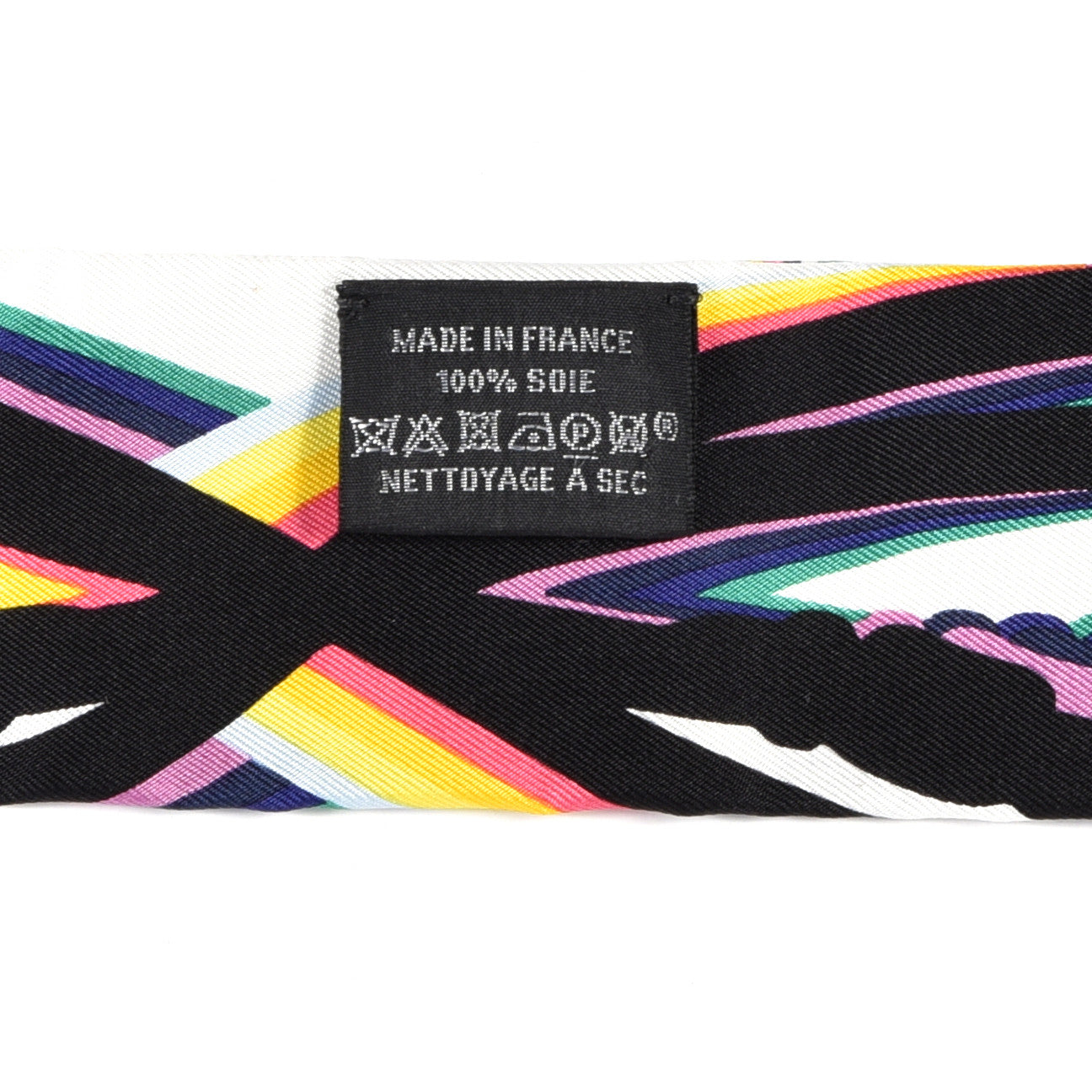 Silk Brides De Gala Shadow Twilly Black Jaune Multicolor