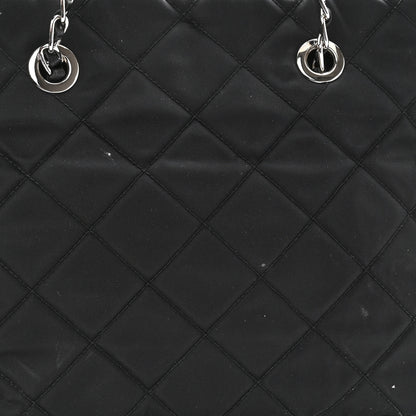 Prada Nylon Tessuto Impuntu Quilted Tote Black 10 of 10