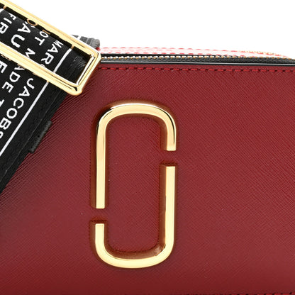 Marc Jacobs Saffiano Small Snapshot Camera Bag Red Multicolor 8 of 10