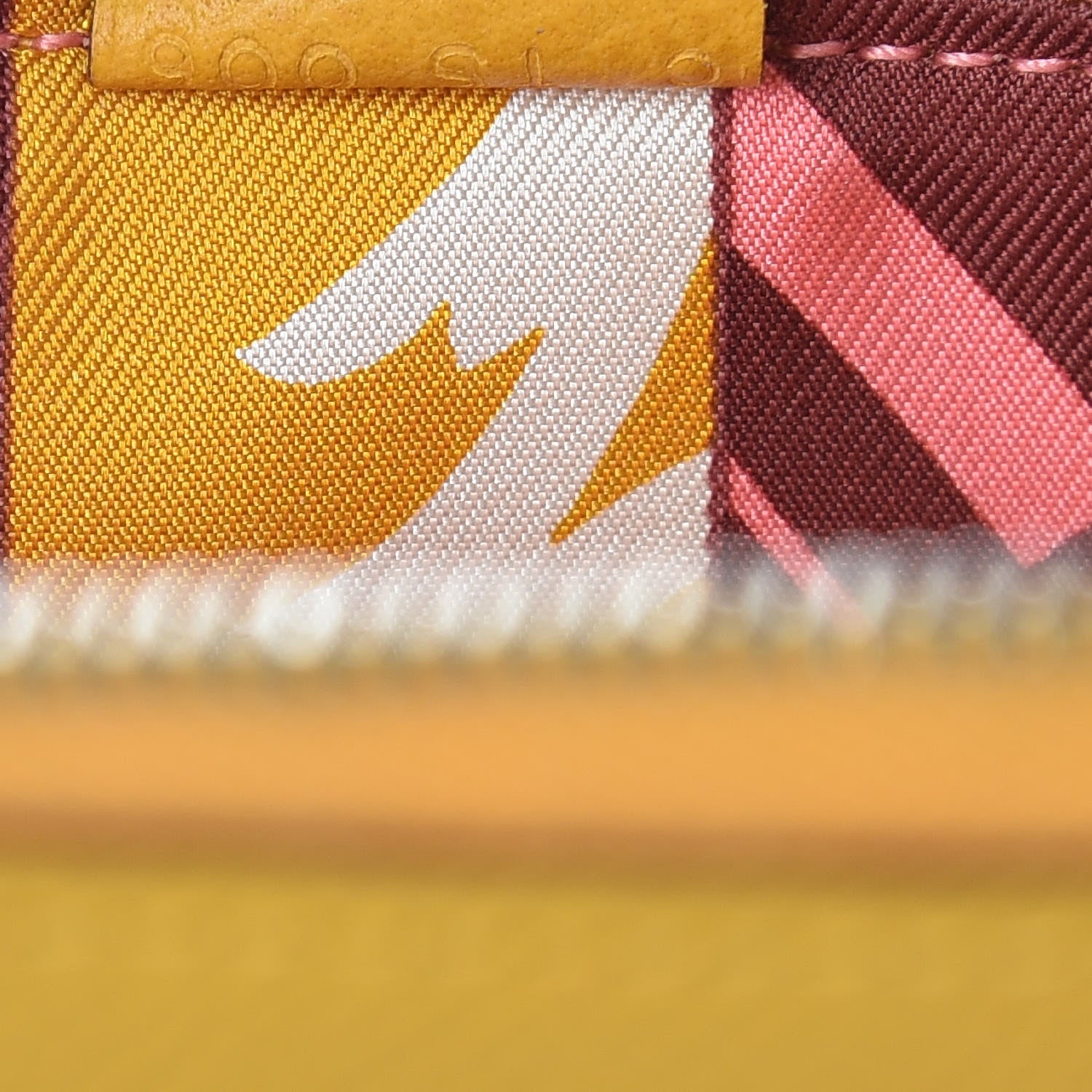 Hermes Epsom Silk'In Wallet Jaune Ambre 7 of 8