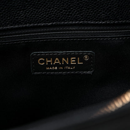 Chanel Caviar Quilted Grand Shopping Tote GST Black 6 of 11