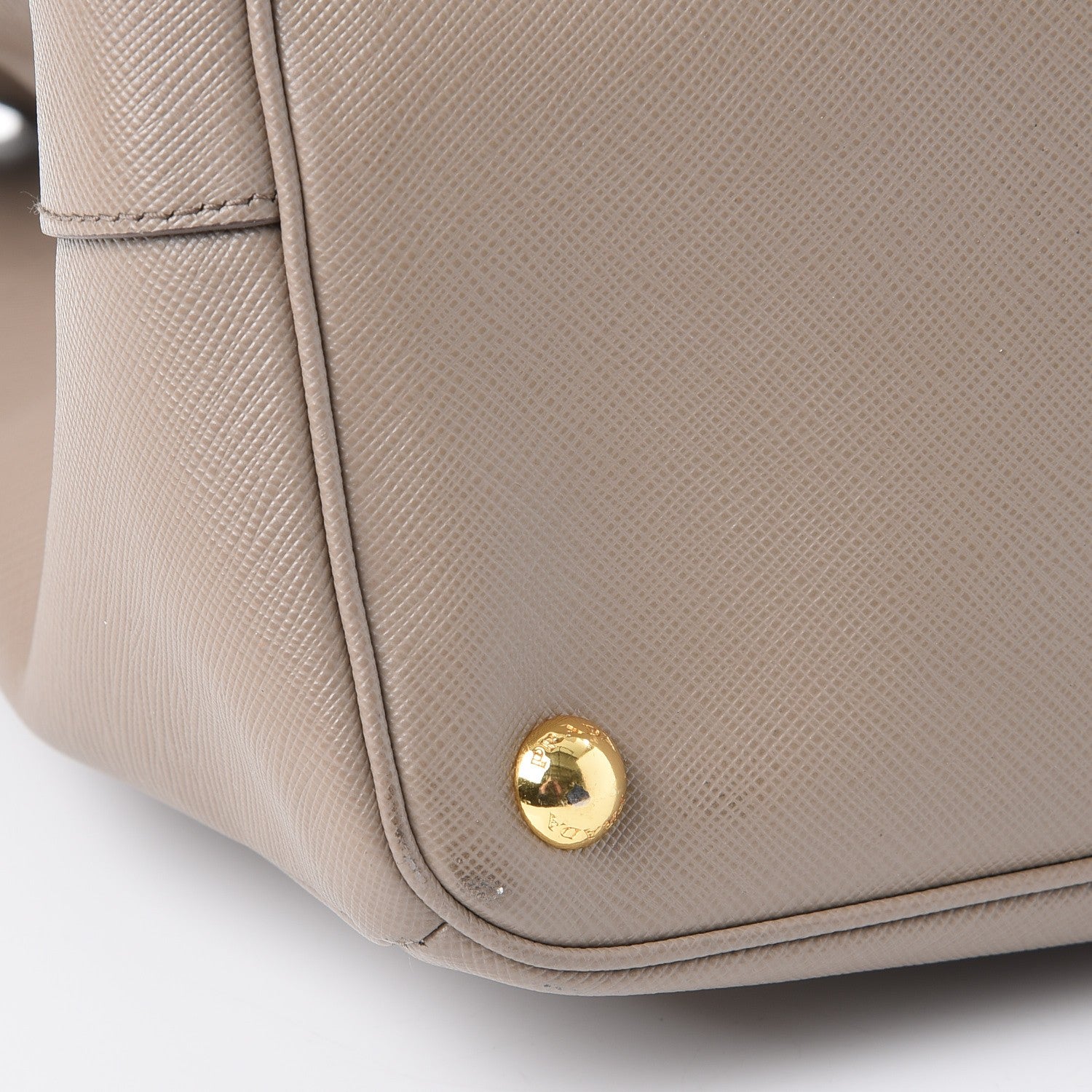 Prada Saffiano Lux Extra Large Galleria Double Zip Tote Argilla 11 of 13