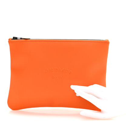 Hermes Neoprene Neobain Medium Case Orange 2 of 7