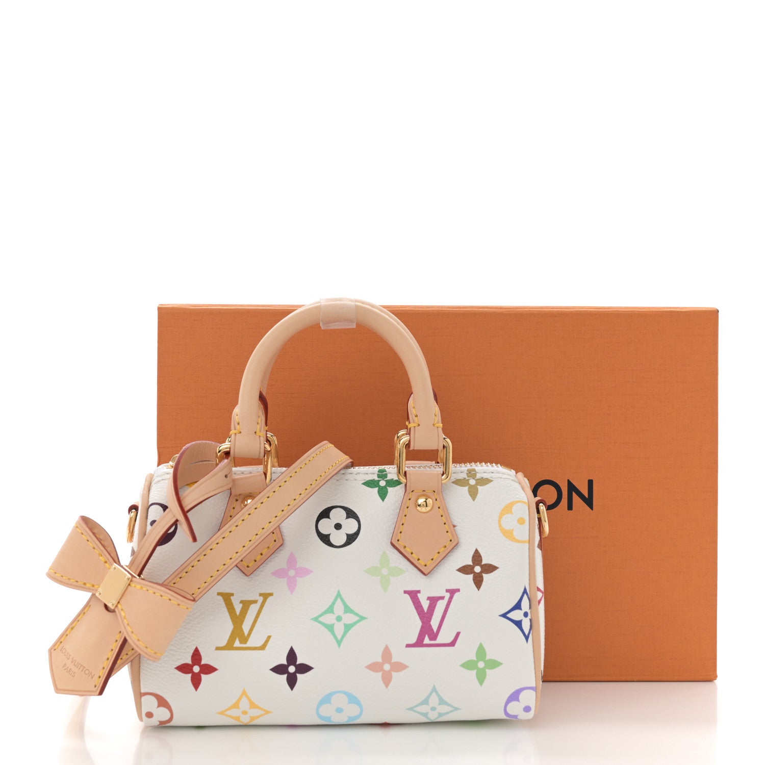 Louis Vuitton LV X TM Monogram Multicolor Nano Speedy White 10 of 10