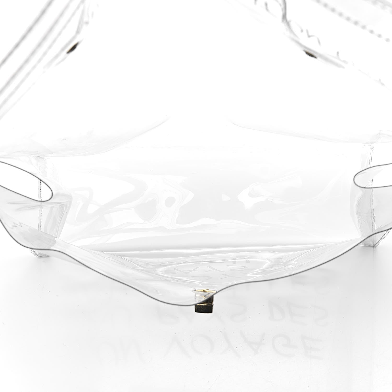Hermes Vinyl Souvenir De L'Exposition Kelly Transparent 5 of 11