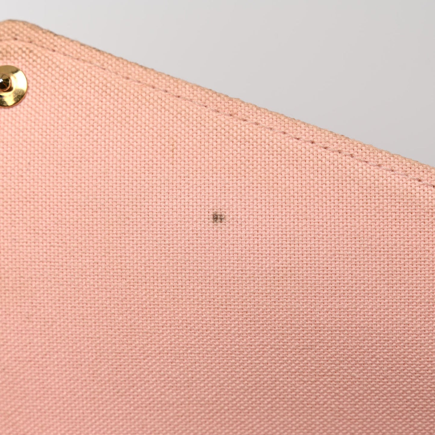 Damier Azur Pochette Felicie Chain Wallet Rose Ballerine
