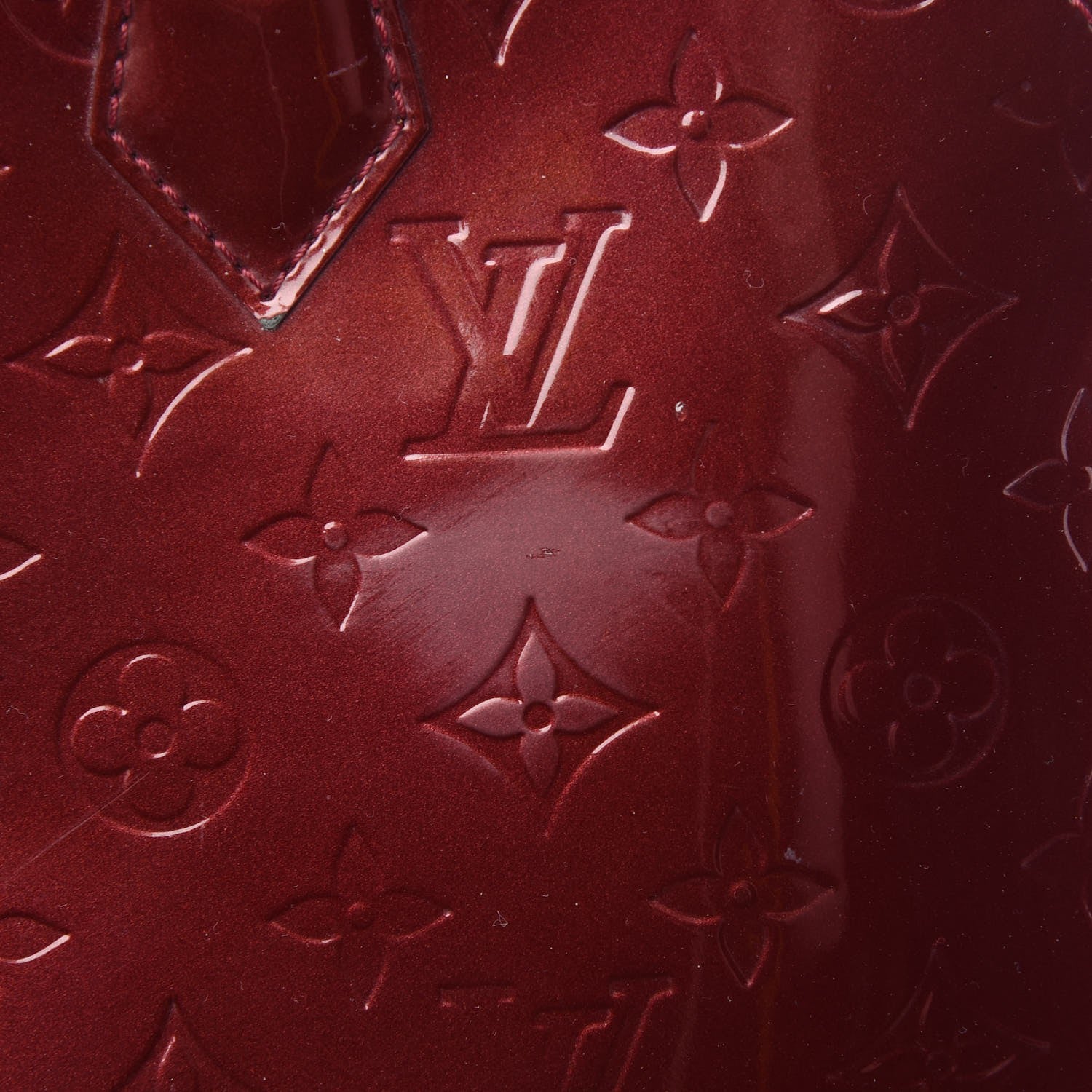 Louis Vuitton Vernis Alma PM Rouge Fauviste 11 of 12