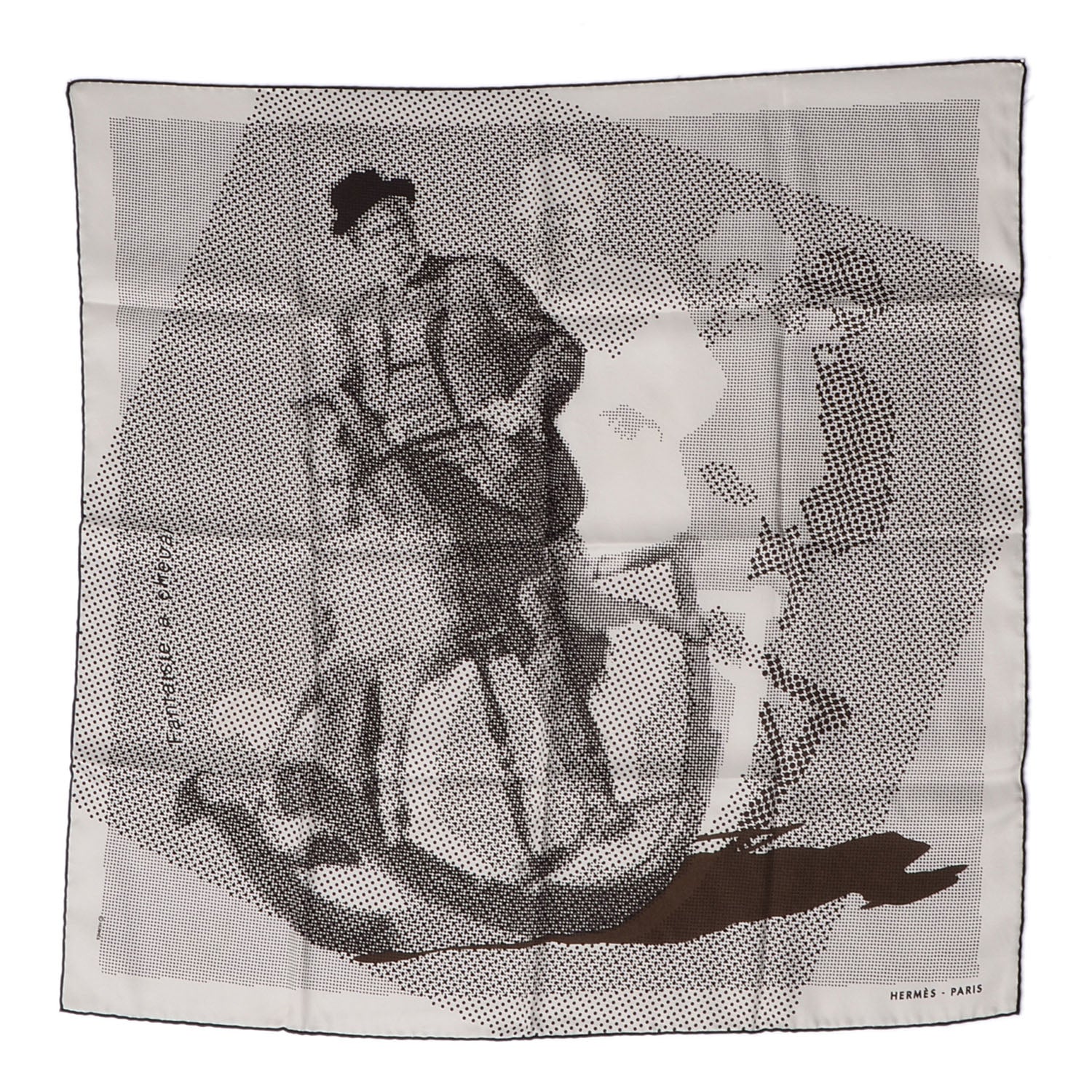 Hermes Silk Fantaisie A Cheval Scarf 70 2 of 5