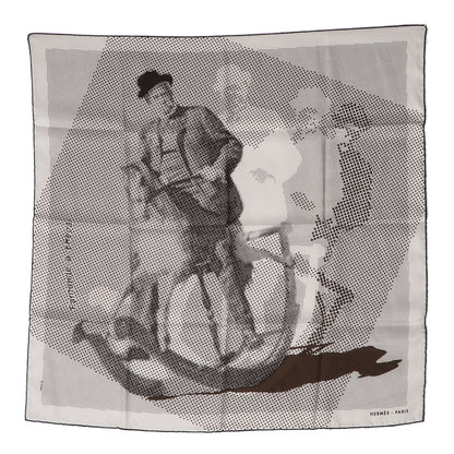 Hermes Silk Fantaisie A Cheval Scarf 70 2 of 5