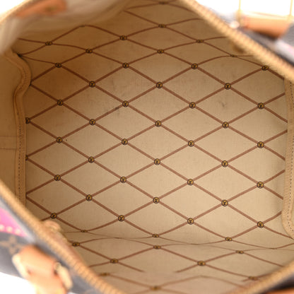 Louis Vuitton Monogram Summer Trunks Speedy Bandouliere 30 5 of 12