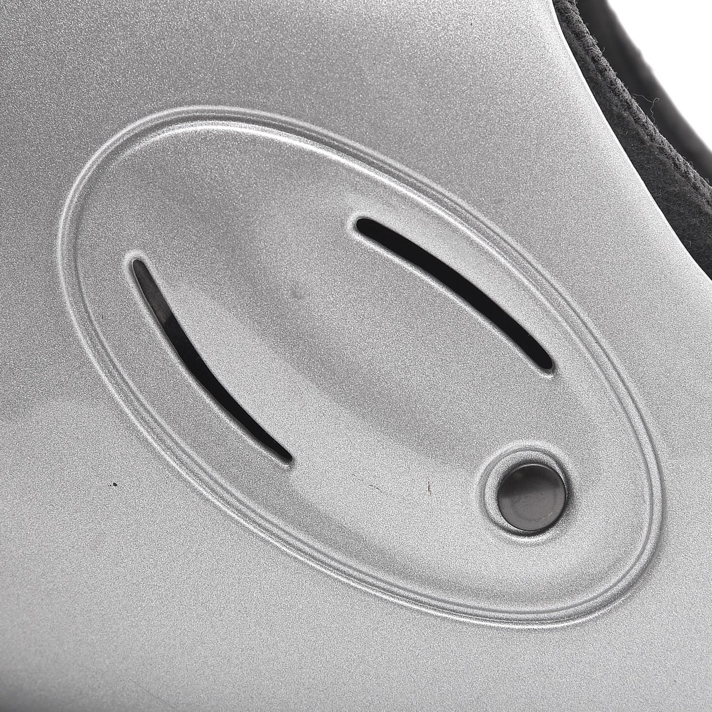 Metallic Ski Helmet Grey