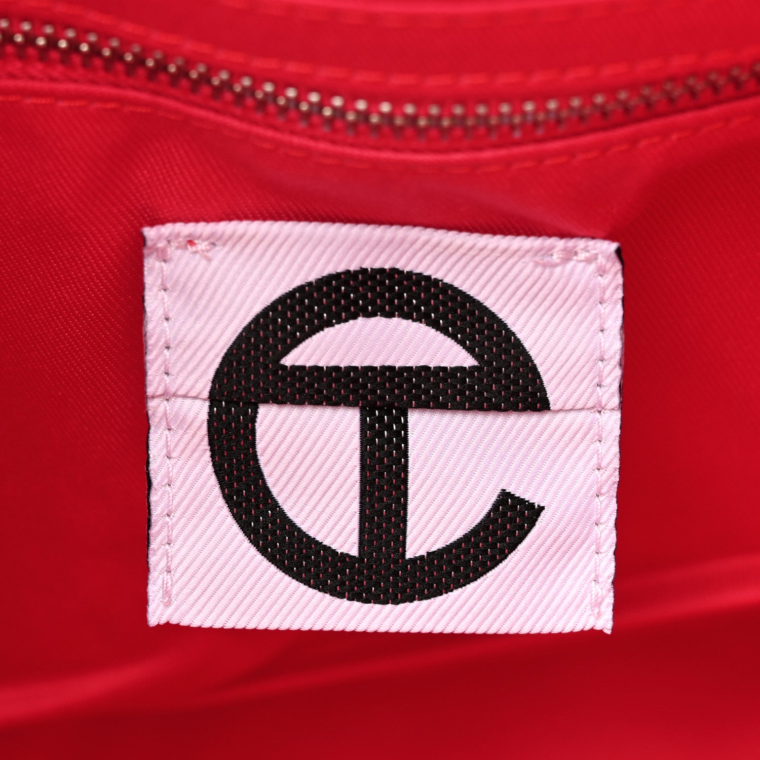 Telfar Vegan Leather Medium Shopping Bag Red 6 of 14