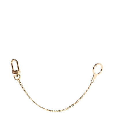 Louis Vuitton Metal Pochette Extender Key Ring Chain Gold 1 of 2