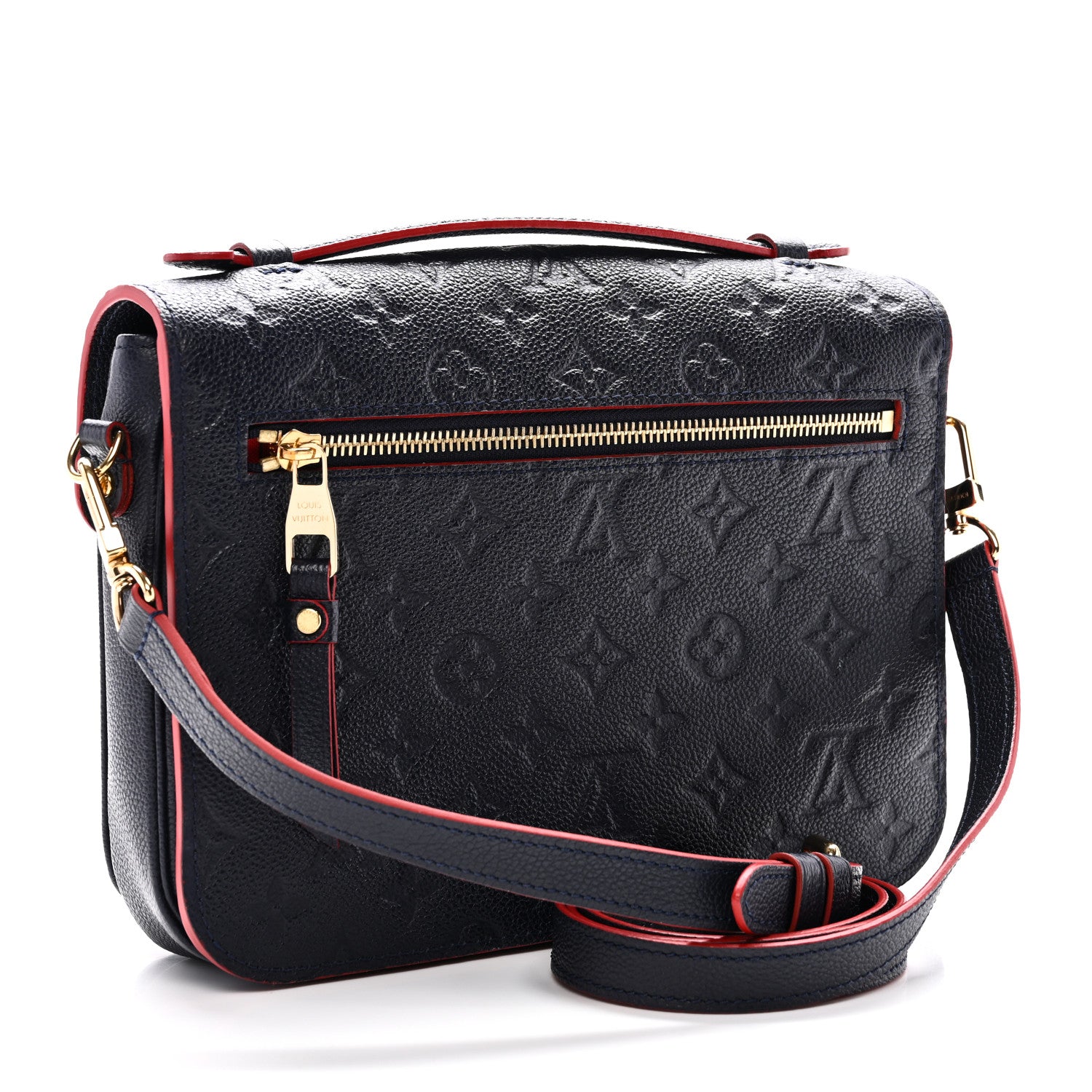 Louis Vuitton Empreinte Pochette Metis Marine Rouge 3 of 9