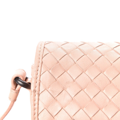 Bottega Veneta Nappa Intrecciato Mini Flap Crossbody Lotus 16 of 21