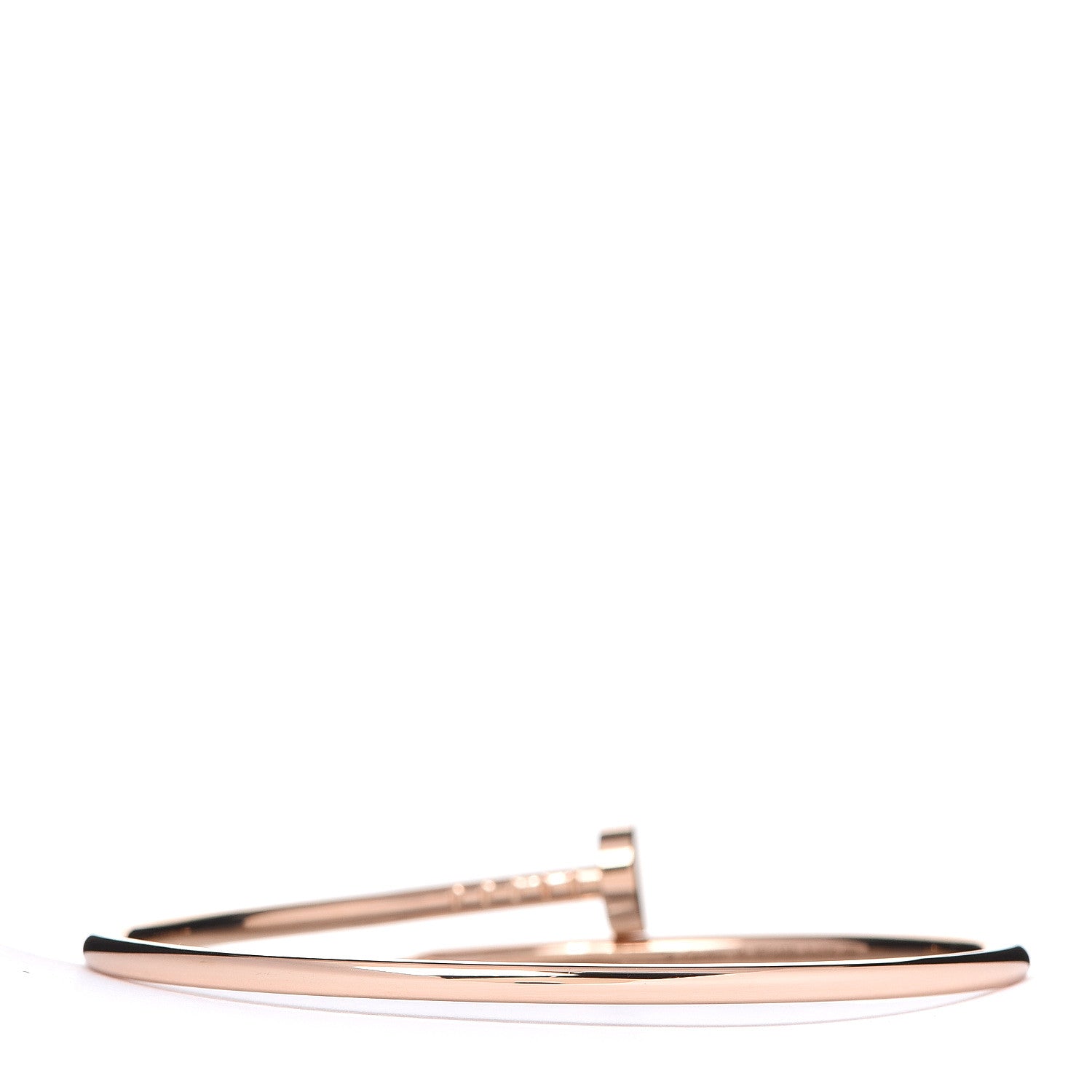 Cartier 18K Pink Gold Small Juste Un Clou Bracelet 16 2 of 5