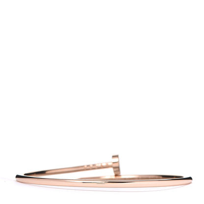 Cartier 18K Pink Gold Small Juste Un Clou Bracelet 16 2 of 5