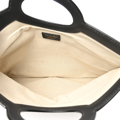 Christian Dior Oblique Fold Over Clutch Blue 5 of 8