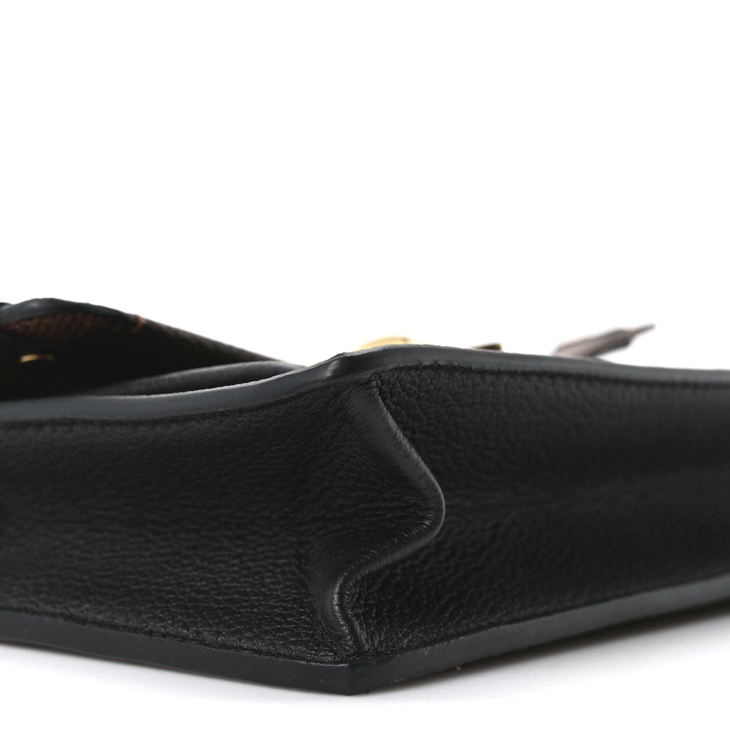 Damier Ebene Vavin Chain Wallet Black