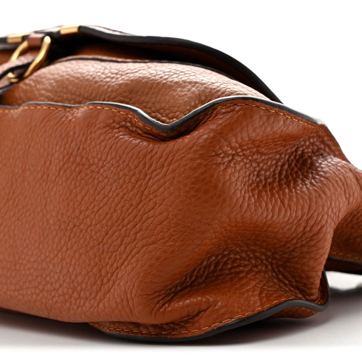 Chloe Calfskin Medium Marcie Satchel Tan 10 of 13