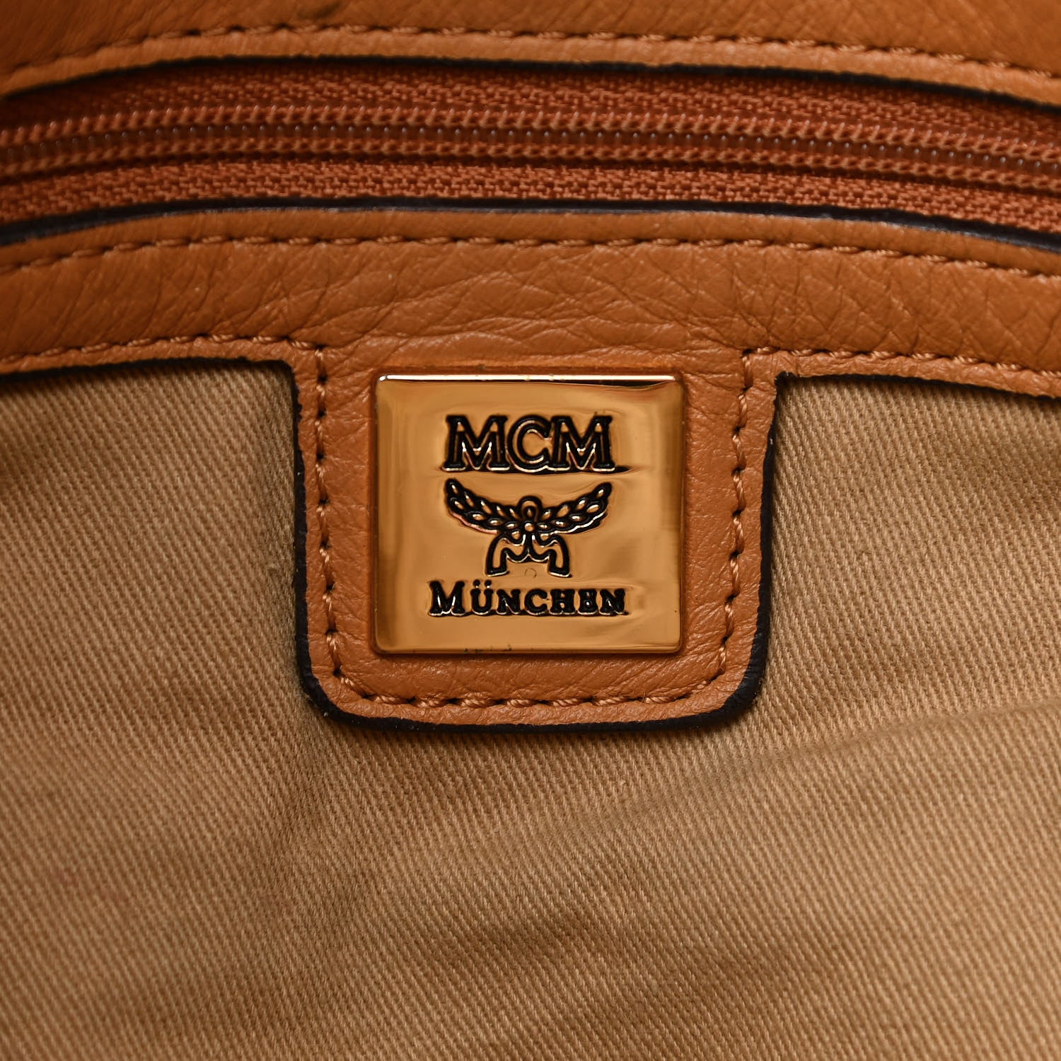 MCM Visetos Hobo Cognac 5 of 16