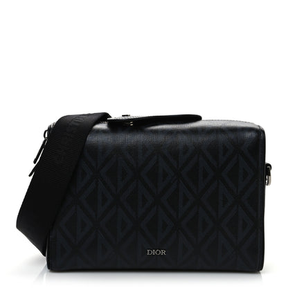 Christian Dior Canvas CD Diamond Lingot 22 Bag Black 1 of 10