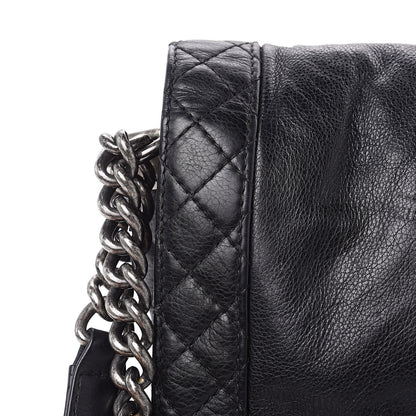 Chanel Calfskin New Medium Boy Reverso Flap Black 15 of 17