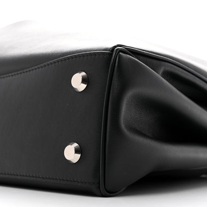 Balenciaga Natural Smooth Calfskin Medium Rodeo Top Handle Handbag Black 10 of 10
