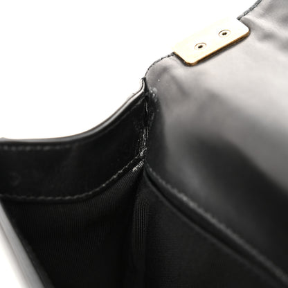 Chanel Glazed Calfskin Small Boy Flap Black 11 of 16