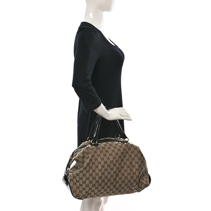 Gucci Monogram Full Moon Boston Black 2 of 9